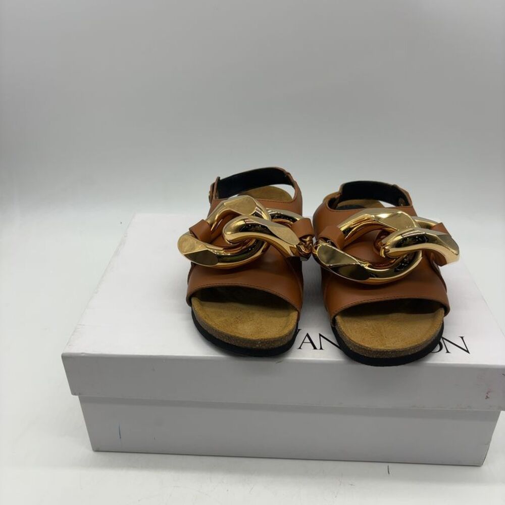JW ANDERSON Chain Leather Sandal